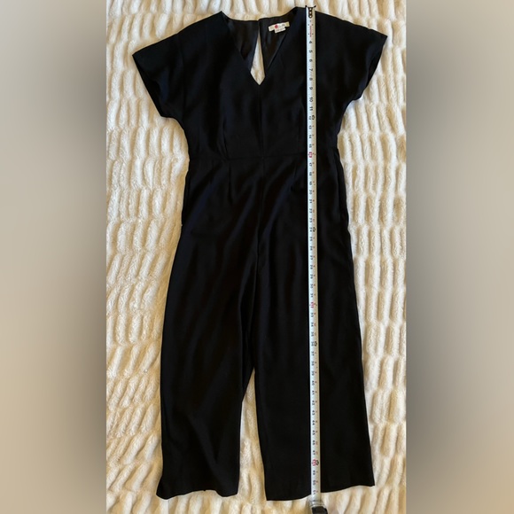 Boden Romilly Black V-Neck Jumpsuit - 6R - Holiday Party Dress Outfit - Picture 11 of 14